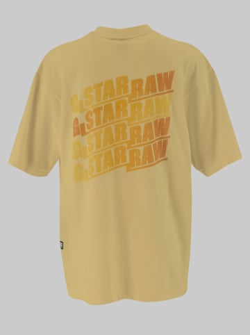 G-Star Koszulka w kolorze żółtym