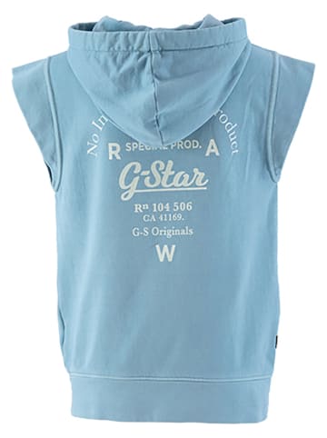 G-Star Bezrękawnik w kolorze błękitnym