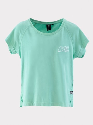 G-Star Koszulka w kolorze zielonym