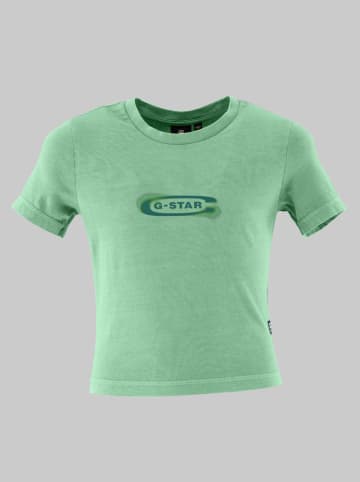 G-Star Koszulka w kolorze zielonym