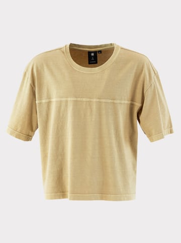 G-Star Koszulka w kolorze żółtym