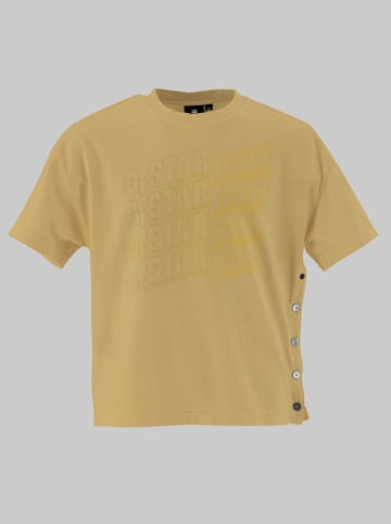 G-Star Koszulka w kolorze żółtym