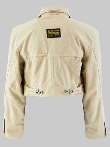 G-Star Kurtka dżinsowa w kolorze beżowym
