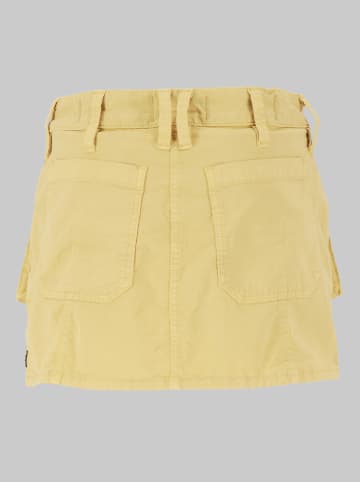 G-Star Spódnica dżinsowa w kolorze żółtym