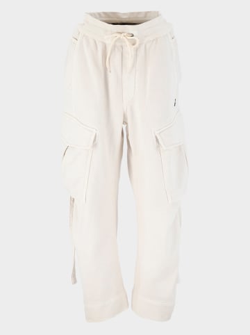 G-Star Bojówki w kolorze kremowym