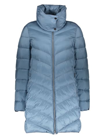 Fuchs Schmitt Płaszcz pikowany w kolorze błękitnym