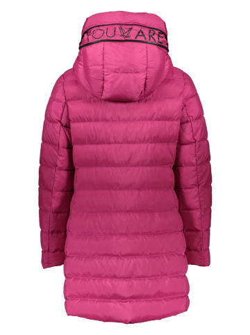 Fuchs Schmitt Doorgestikte mantel roze