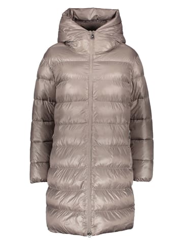 Fuchs Schmitt Płaszcz pikowany w kolorze szarobrązowym