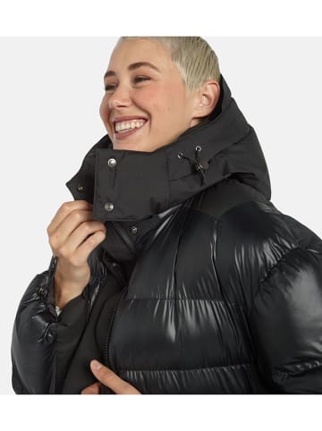 Fuchs Schmitt Doorgestikte mantel zwart