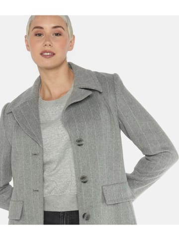 Fuchs Schmitt Wełniany płaszcz w kolorze szarym