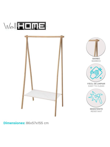 WellHome for Kids Kapstok beige/wit - (B)86 x (H)155 x (D)57 cm