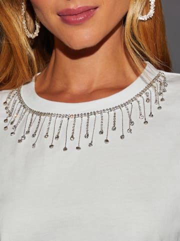 Milan Kiss Bluse in Weiß