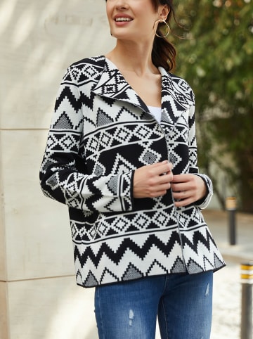 Milan Kiss Vest zwart/wit