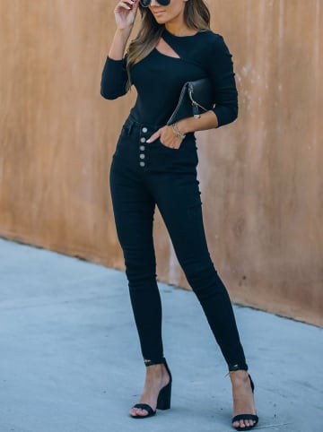 Milan Kiss Bluse in Dunkelblau