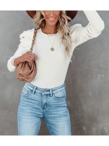 Milan Kiss Longsleeve in Creme