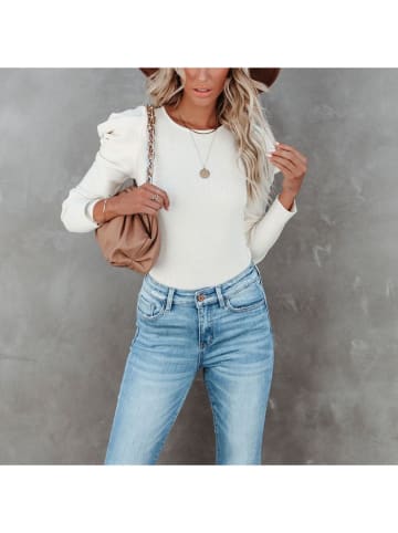 Milan Kiss Longsleeve in Creme