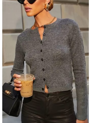 Milan Kiss Cardigan in Grau