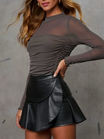 Milan Kiss Bluse in Dunkelgrau