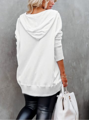 Milan Kiss Hoodie crème