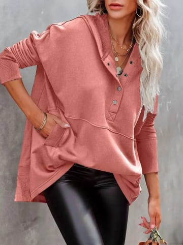 Milan Kiss Hoodie lichtroze