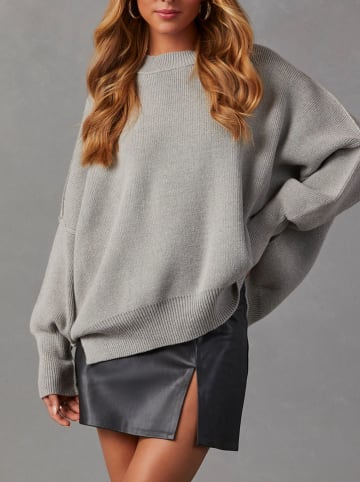 Milan Kiss Pullover in Grau