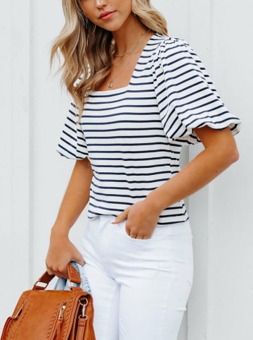 Milan Kiss Bluzka w kolorze białym