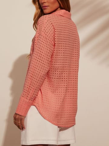 Milan Kiss Bluse in Lachs