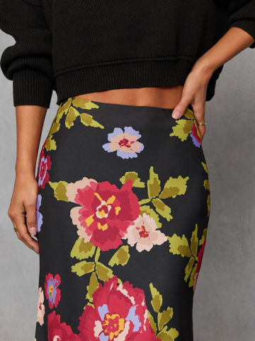 Milan Kiss Spódnica w kolorze czarnym ze wzorem