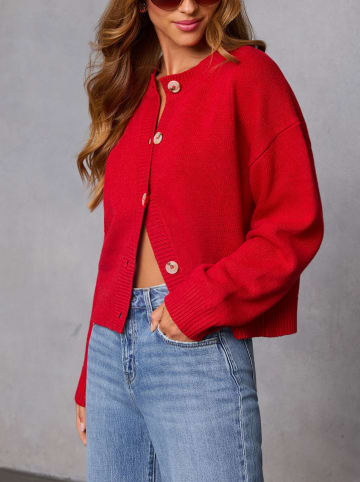 Milan Kiss Cardigan in Rot