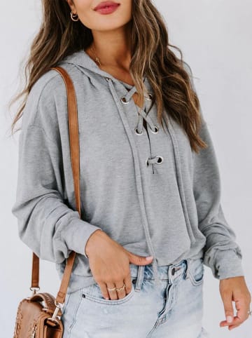 Milan Kiss Hoodie grijs