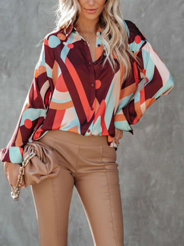 Milan Kiss Bluse in Bunt