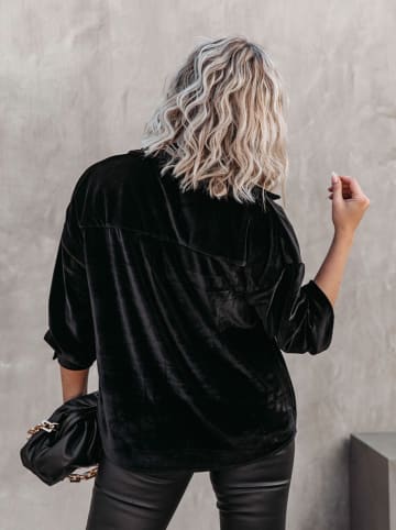 Milan Kiss Bluse in Schwarz