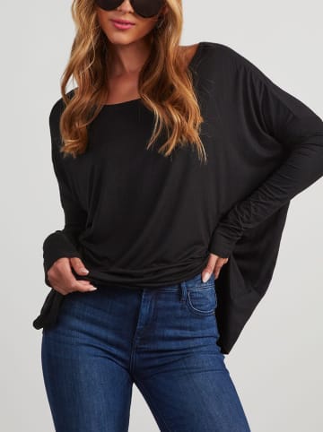 Milan Kiss Bluse in Schwarz