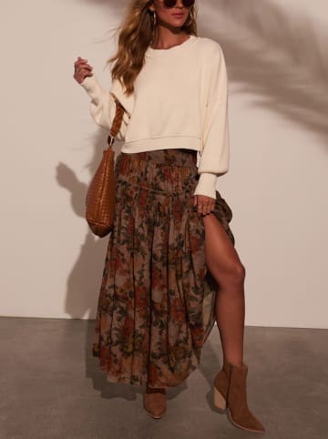 Milan Kiss Spódnica w kolorze brązowym