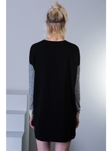 Milan Kiss Kleid in Schwarz/ Grau