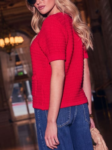 Milan Kiss Cardigan in Rot