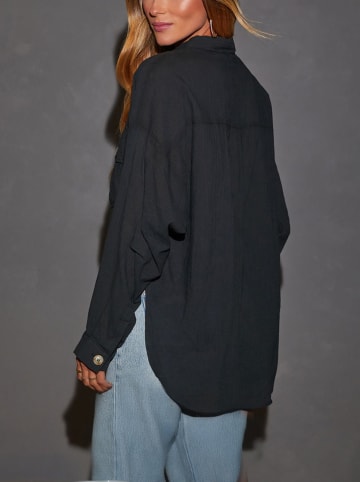 Milan Kiss Bluse in Schwarz