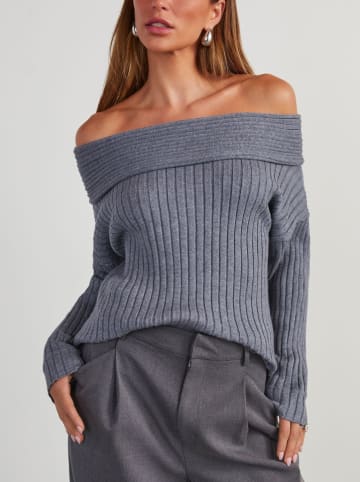 Milan Kiss Pullover in Grau