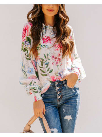 Milan Kiss Bluse in Bunt