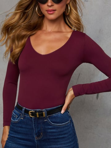 Milan Kiss Longsleeve bordeaux