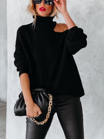 Milan Kiss Rollkragenpullover in Schwarz