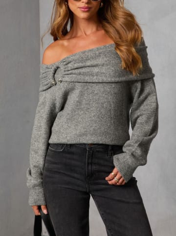 Milan Kiss Pullover in Grau