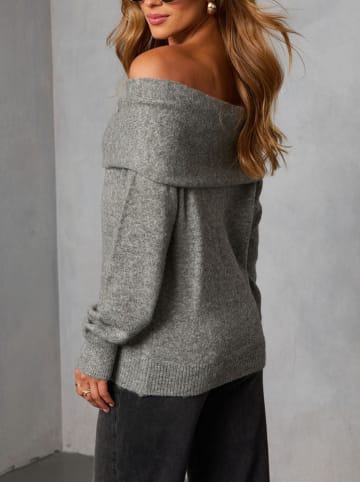 Milan Kiss Pullover in Grau