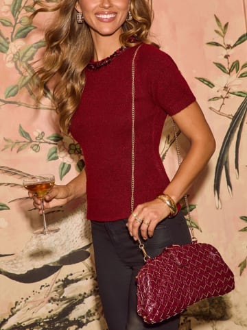 Milan Kiss Pullover in Rot