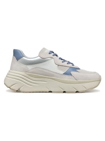 Geox Sneakers "Diamanta" in Beige/ Blau