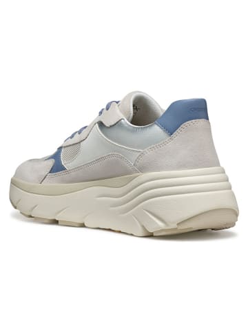 Geox Sneakers "Diamanta" in Beige/ Blau