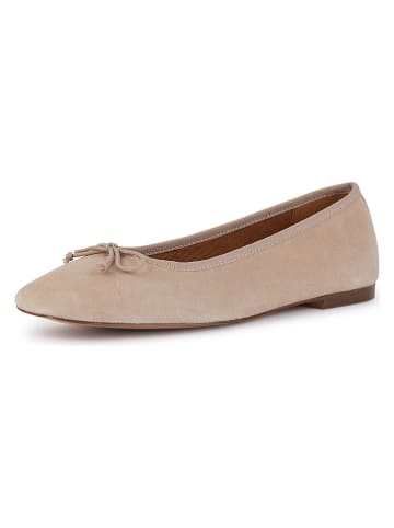 Geox Leren ballerina's "Marsilea" beige