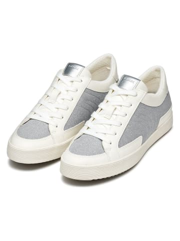 Geox Sneakersy "Blomiee" w kolorze kremowo-szarym