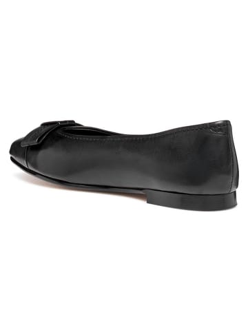 Geox Leder-Ballerinas "Millianee" in Schwarz