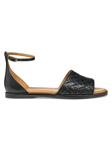 Geox Leder-Sandalen "Naileen" in Schwarz